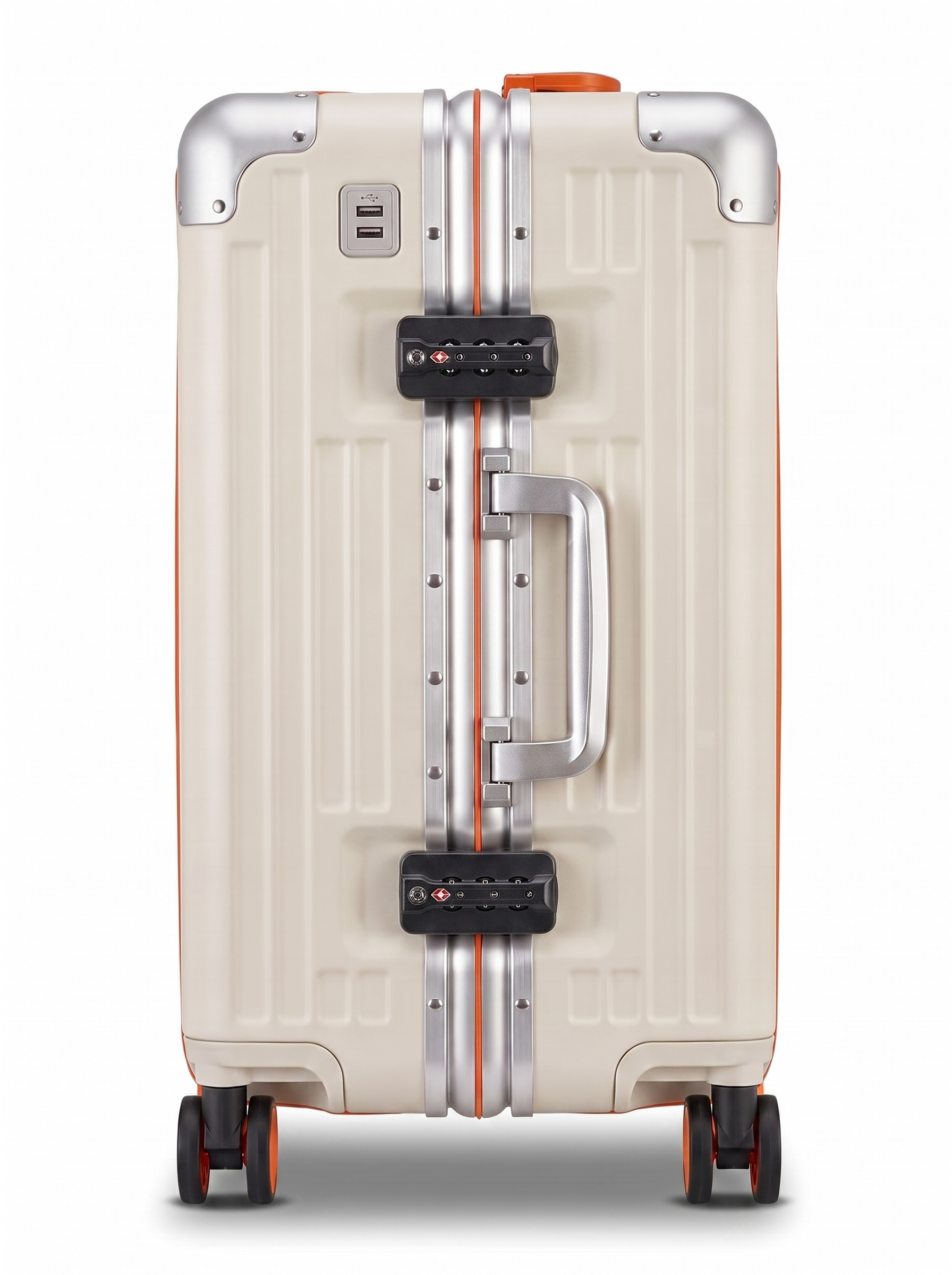 TRACE Meridian White/Orange side