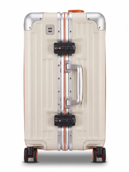TRACE Meridian White/Orange side
