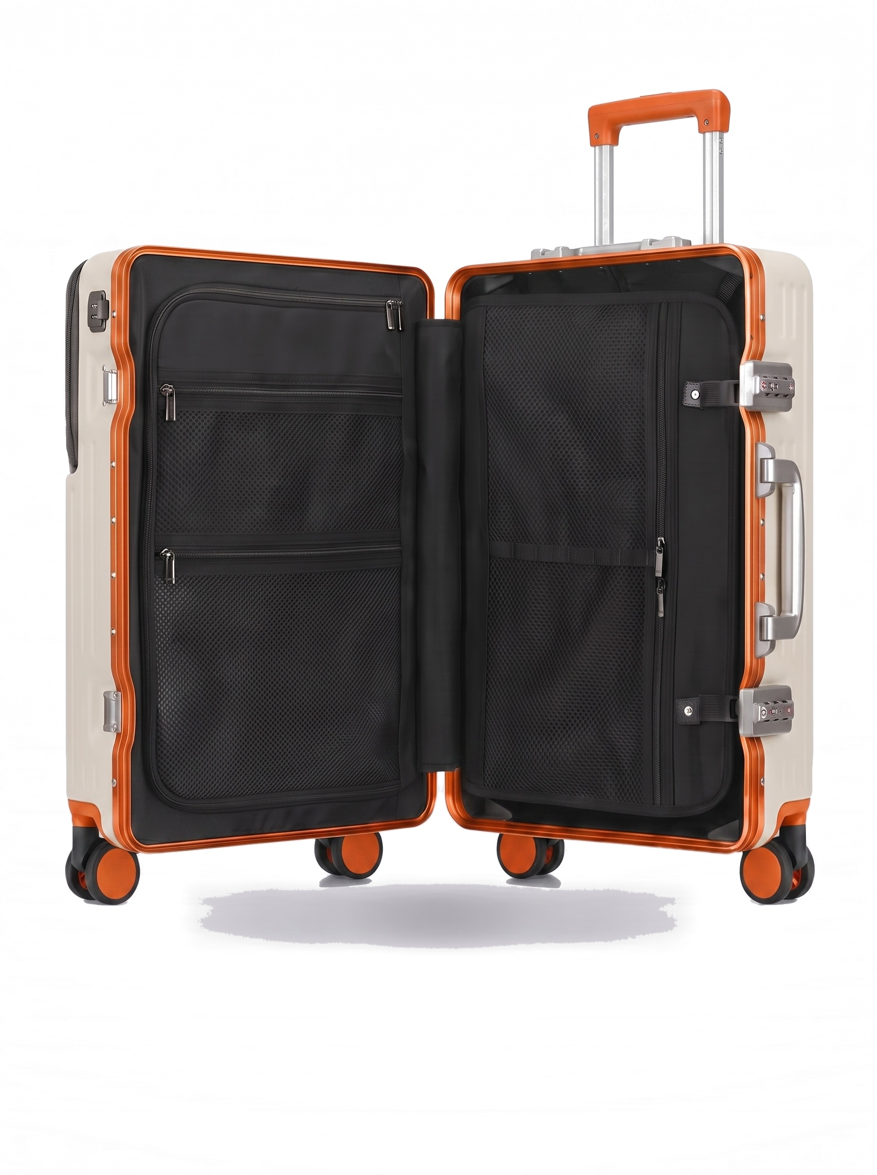 TRACE Meridian White/Orange open