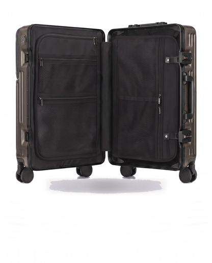 TRACE Meridian Gunmetal Gray open